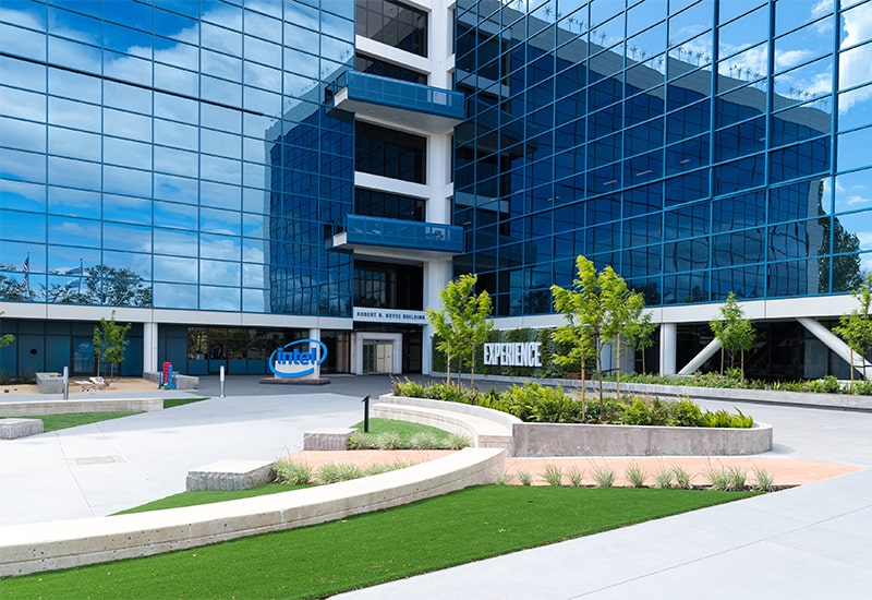 Intel building which is the location of the event