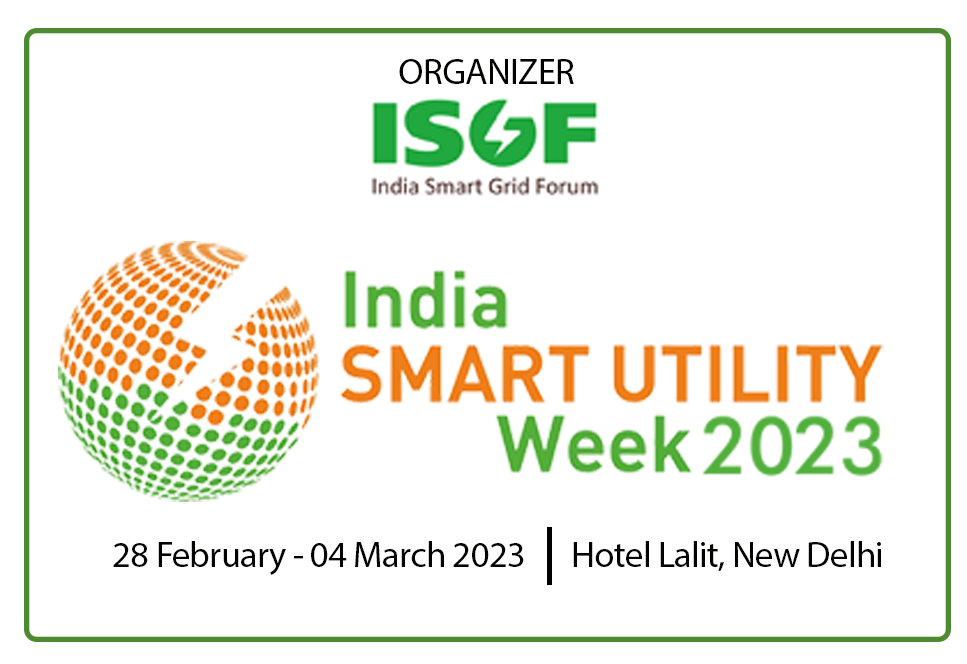 9th India Smart Utility Week (ISUW) 2023