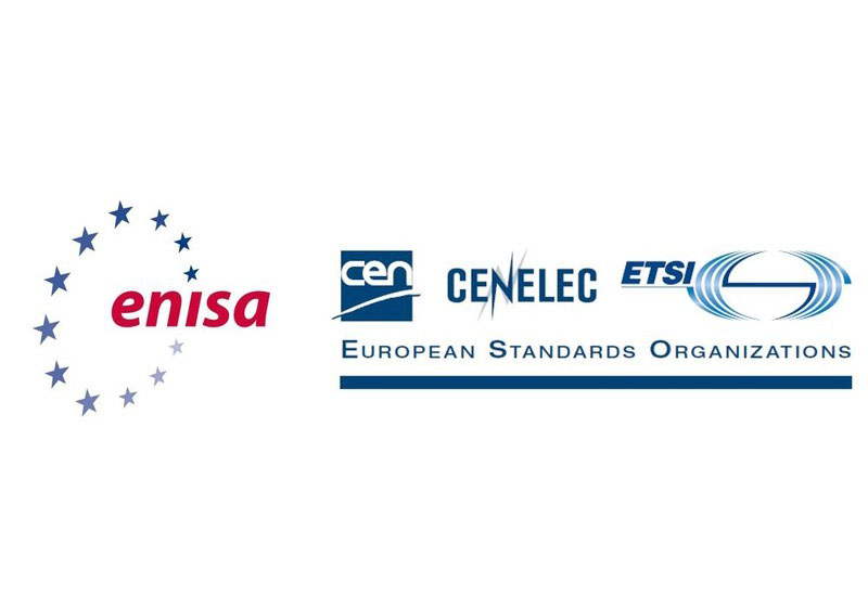 Image showing ENISA and CEN, CENELEC ETSI logos