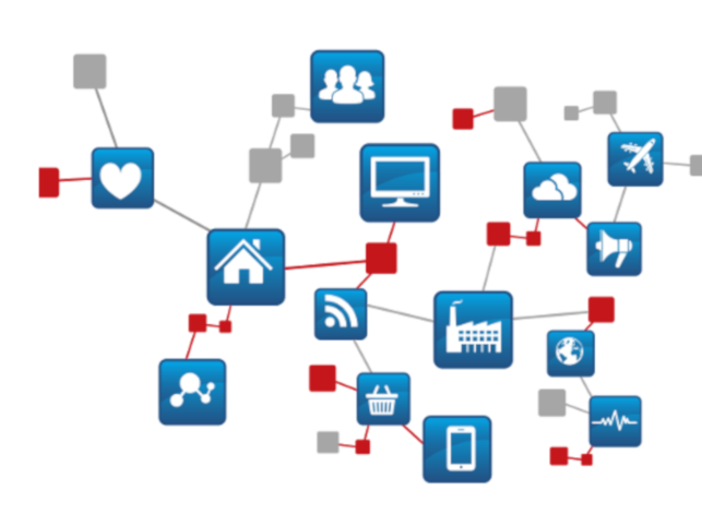 Image showing icons with connected things