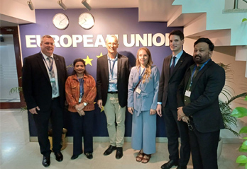 ETSI's Delegation with the European Union Delegation in India