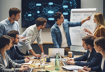 Illustration of digital technology for consumers