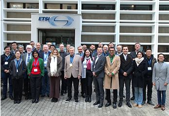 Group photo of Quantum Technologies Technical Committee Meeting kick-off