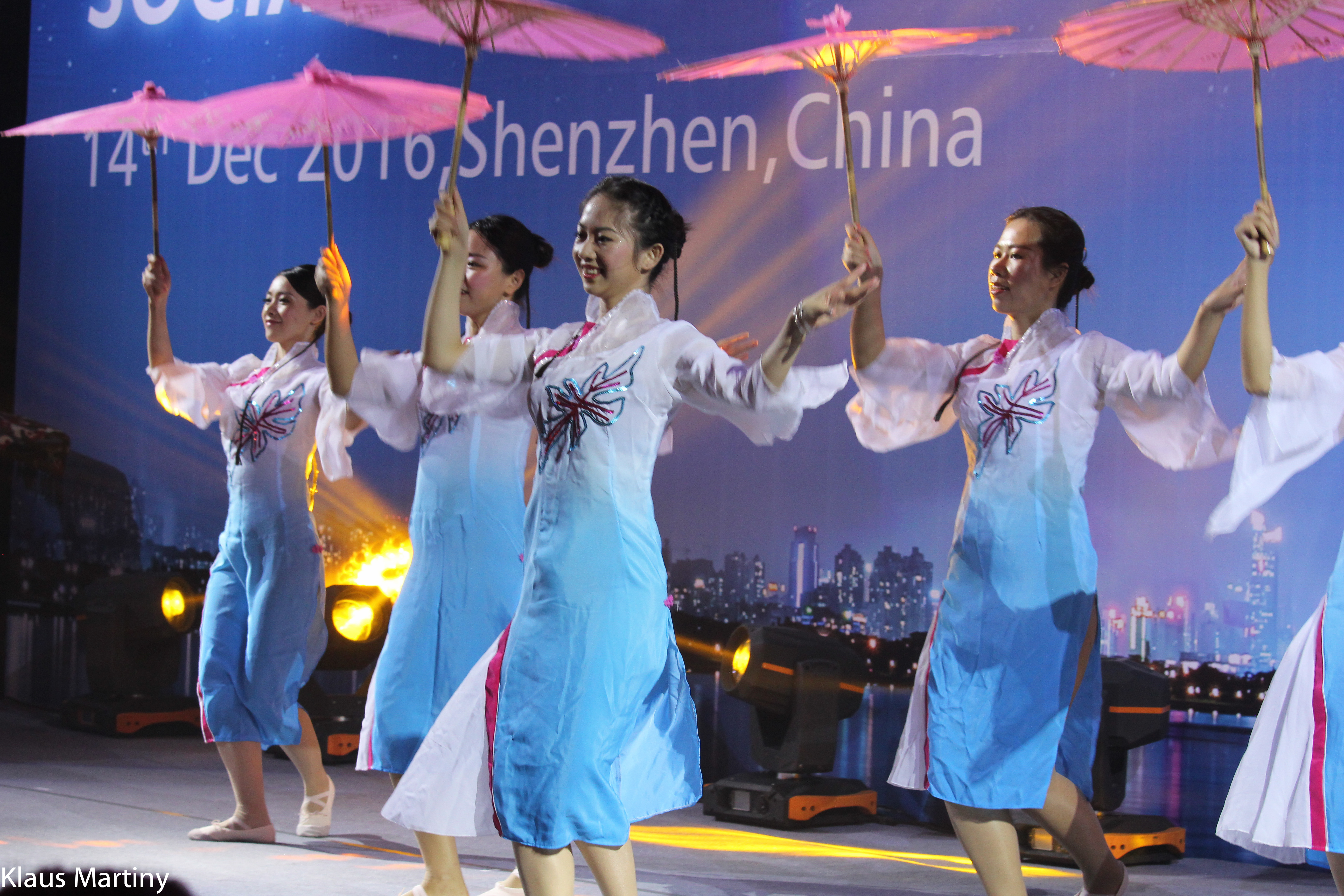 14 Dec 2016, Shenzen, China, ladies dancing