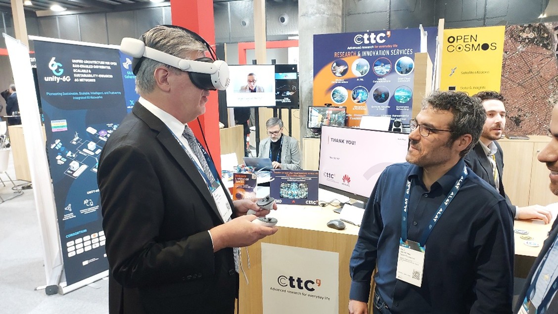 F5G Advanced Premium Cloud Immersive Services showcased at MWC25 3