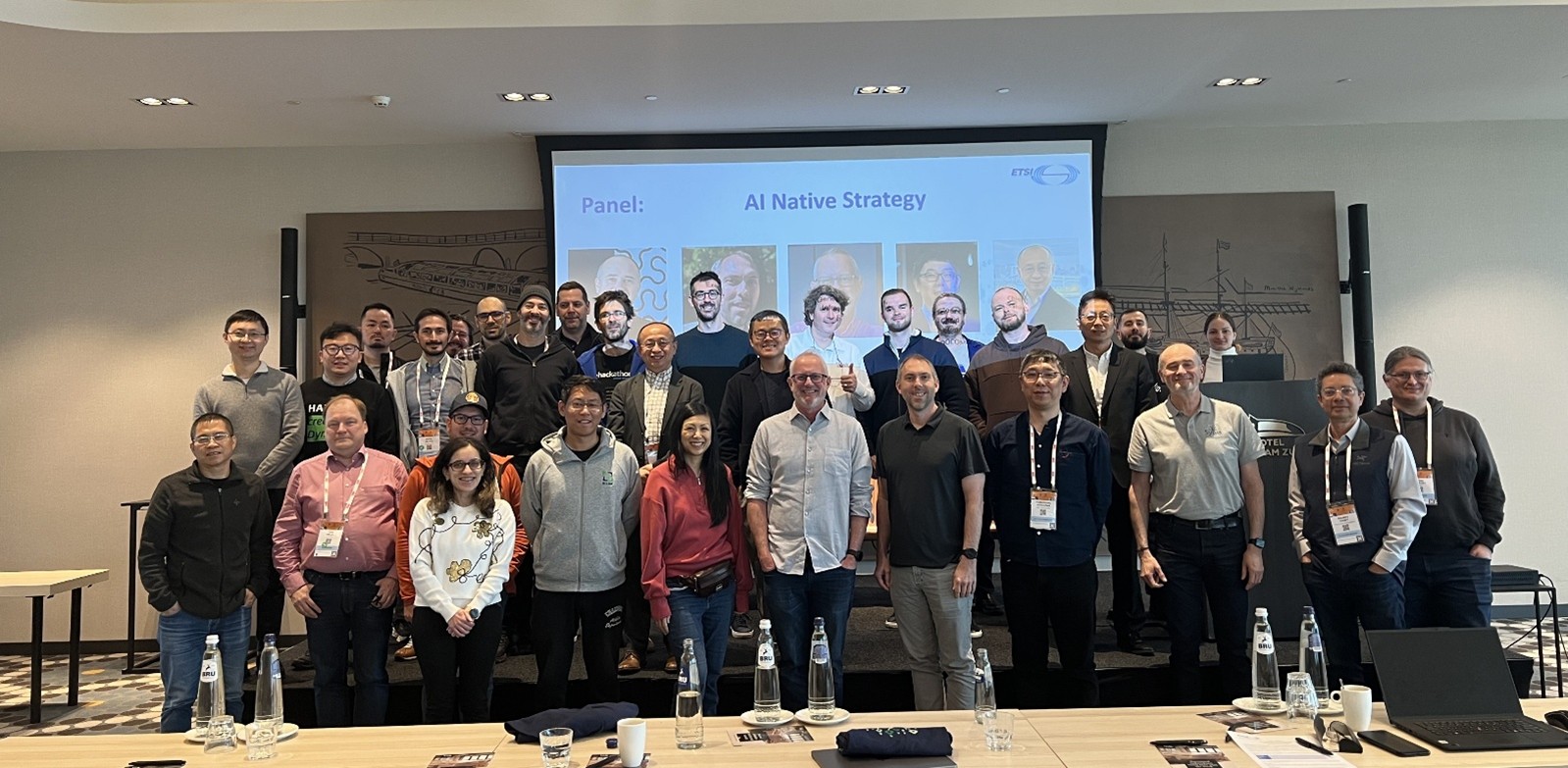 Group photo of attendees at the AI Native Summit