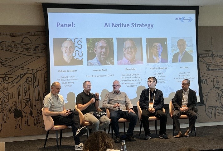 Group photo of the AI Native Strategy Panel
