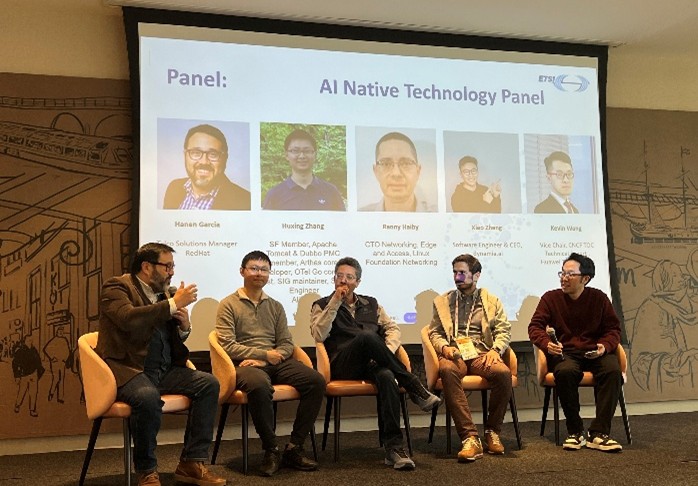 Group photo of the AI Native Technology Panel
