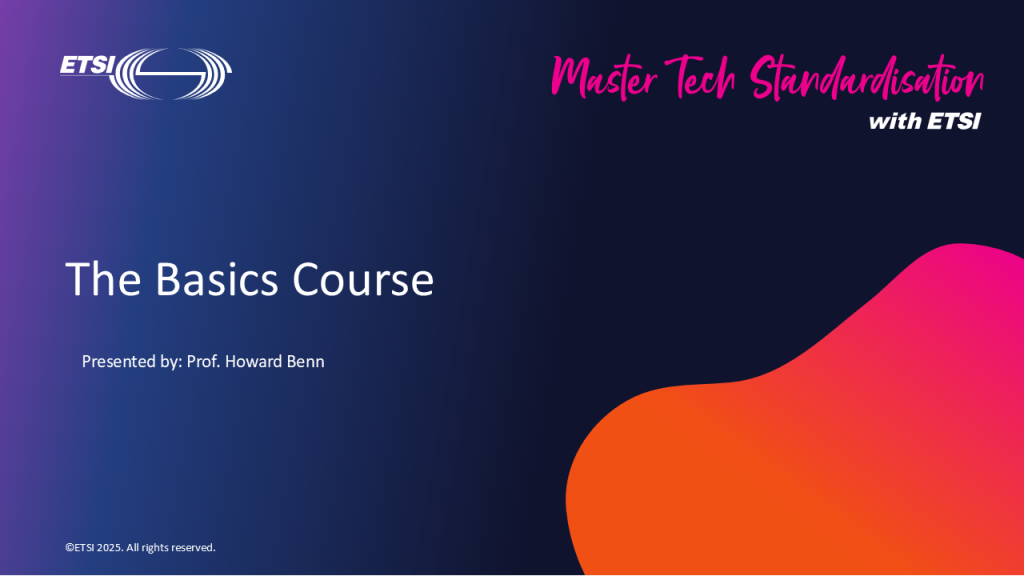 The Basics Course