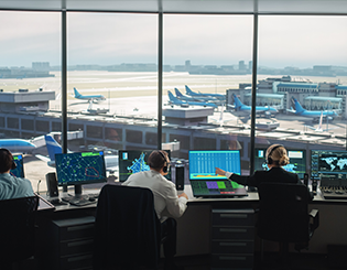 Airport control room