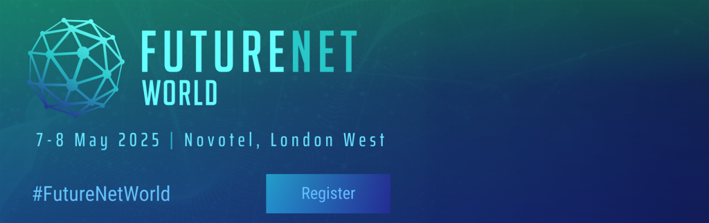 Futurenet World event header, 7-8 May 2025